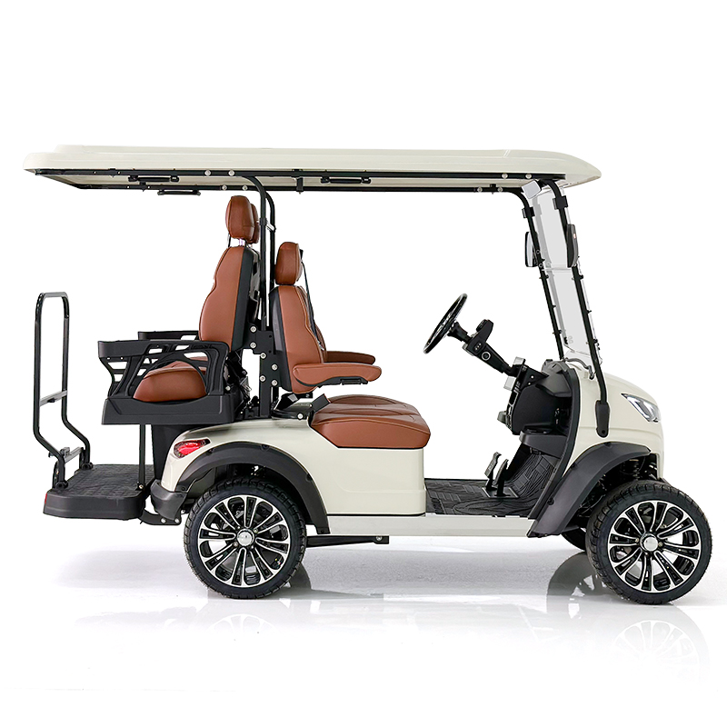 Golf cart Aerfa 2+2 posti bianco latte 